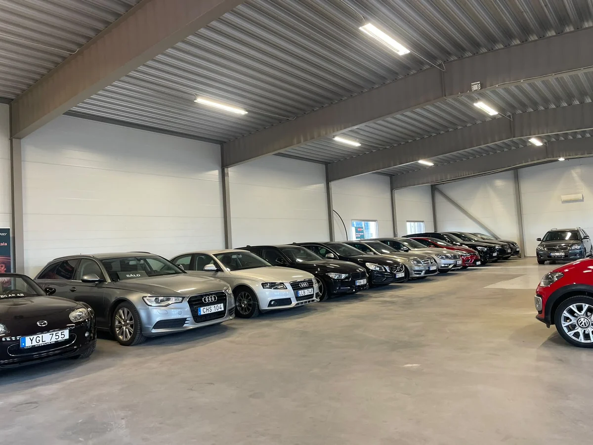 Bilhallen hos MTD Bilar.
